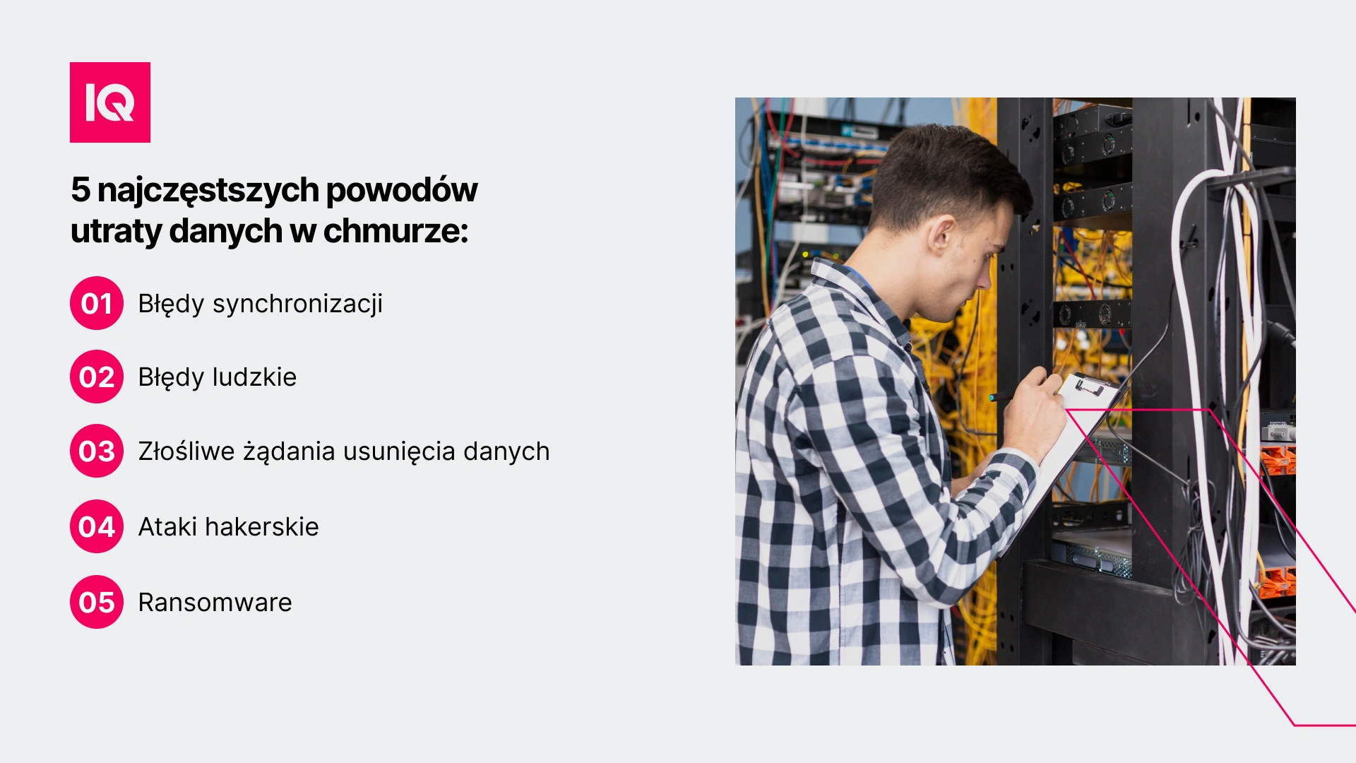 5 najczęstszych powodów utraty danych w chmurze